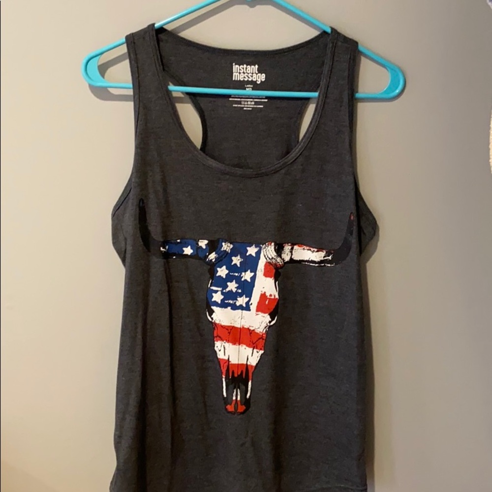 Gray Tank Top